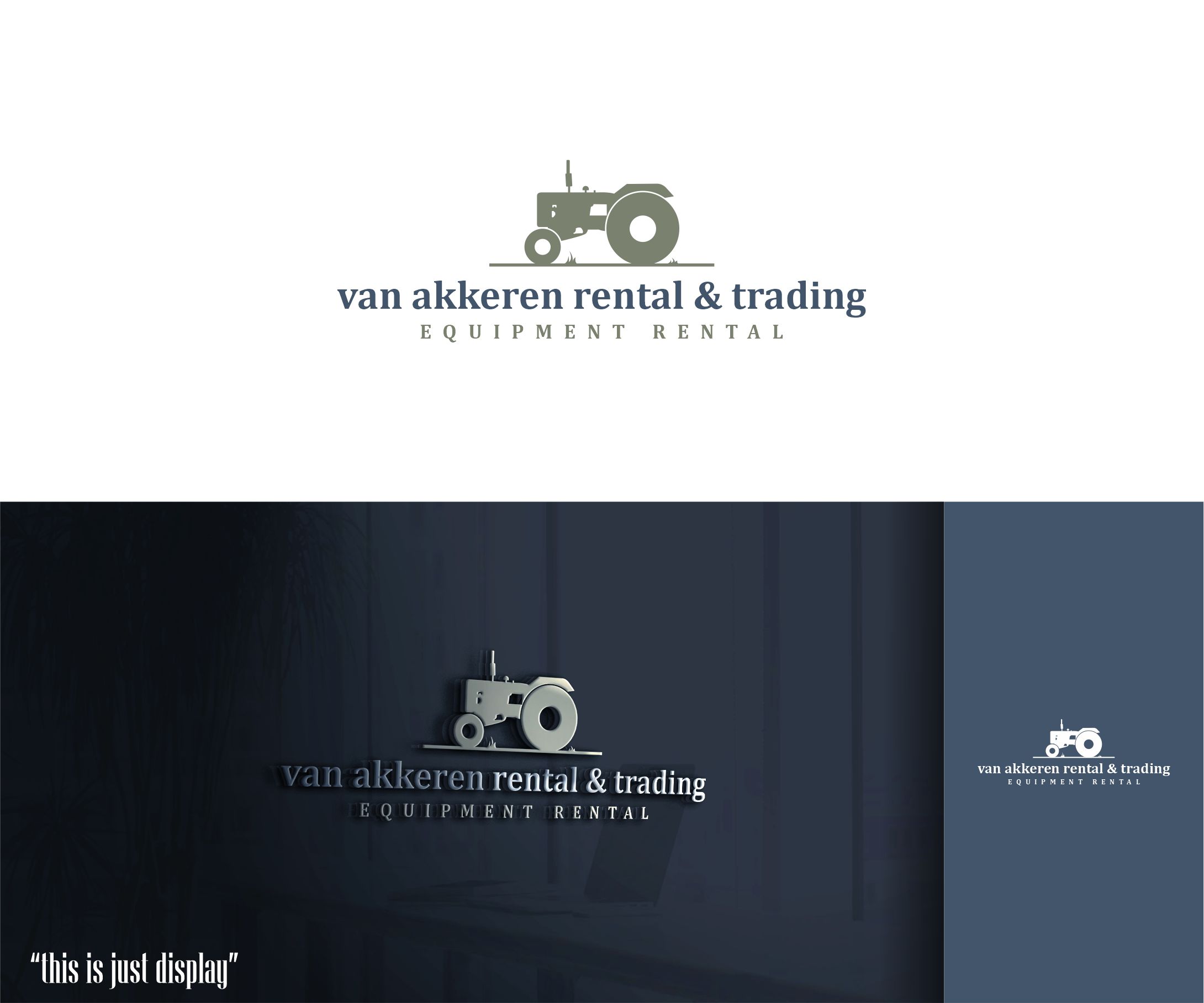 Logo Design by alkaline for J.N.T. van Akkeren Rental and Trading B.V. | Design #33346554