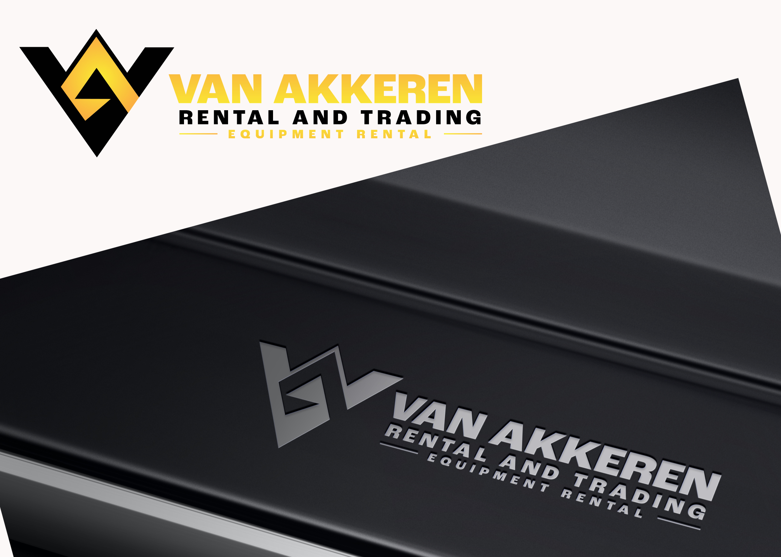 Logo Design by megamen for J.N.T. van Akkeren Rental and Trading B.V. | Design #33350634