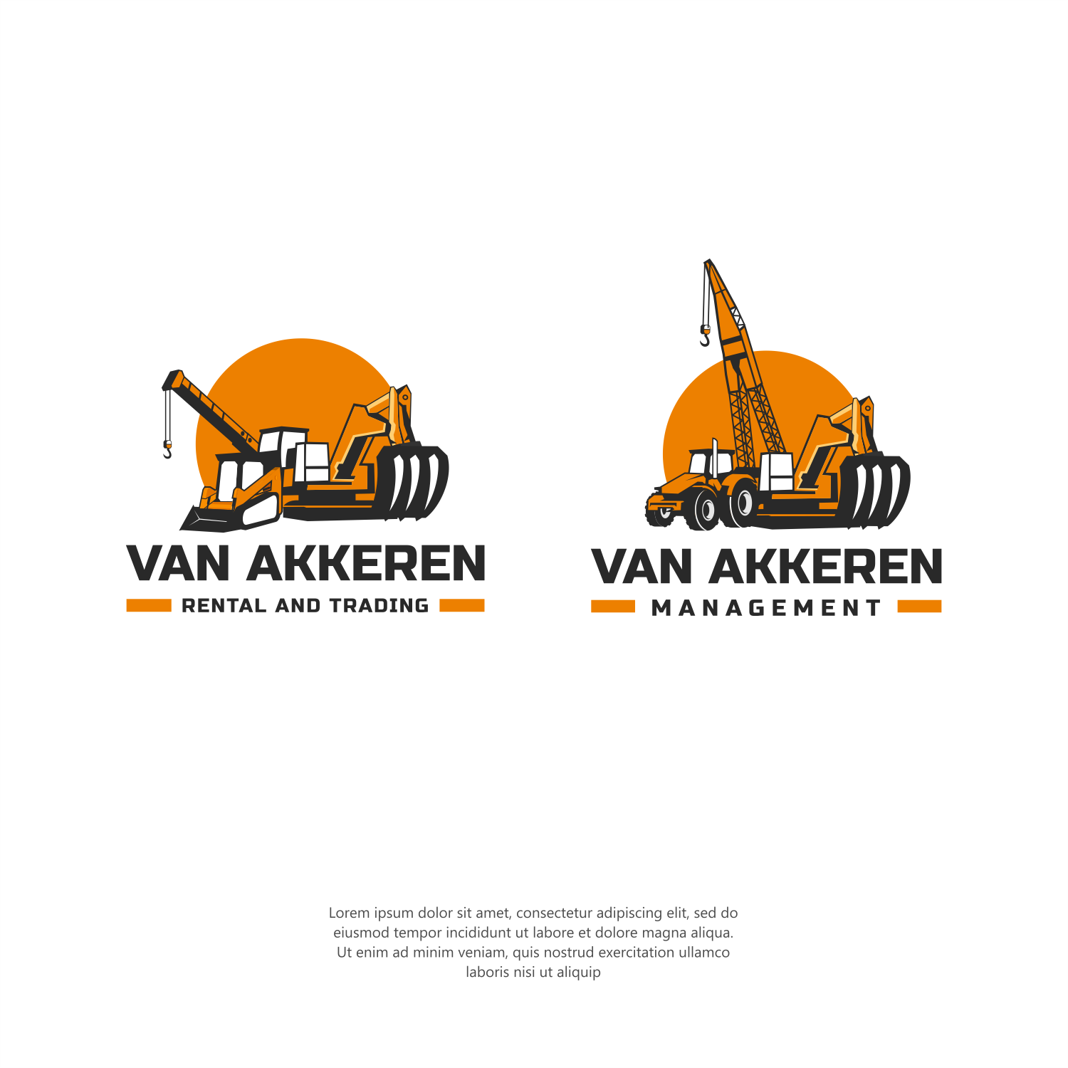 Logo Design by ThiagoB for J.N.T. van Akkeren Rental and Trading B.V. | Design #33348993