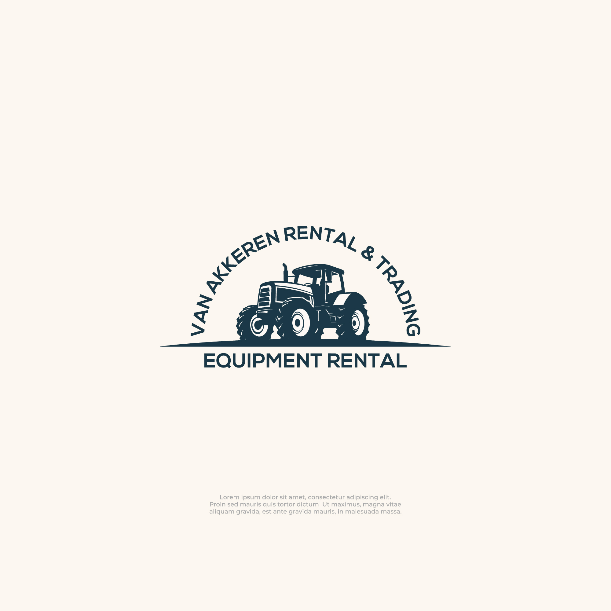 Logo-Design von dt_nugraha für J.N.T. van Akkeren Rental and Trading B.V. | Design #33347566