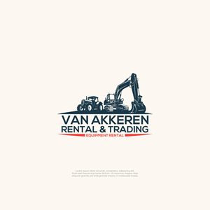 Logo-Design von dt_nugraha für J.N.T. van Akkeren Rental and Trading B.V. | Design: #33347917