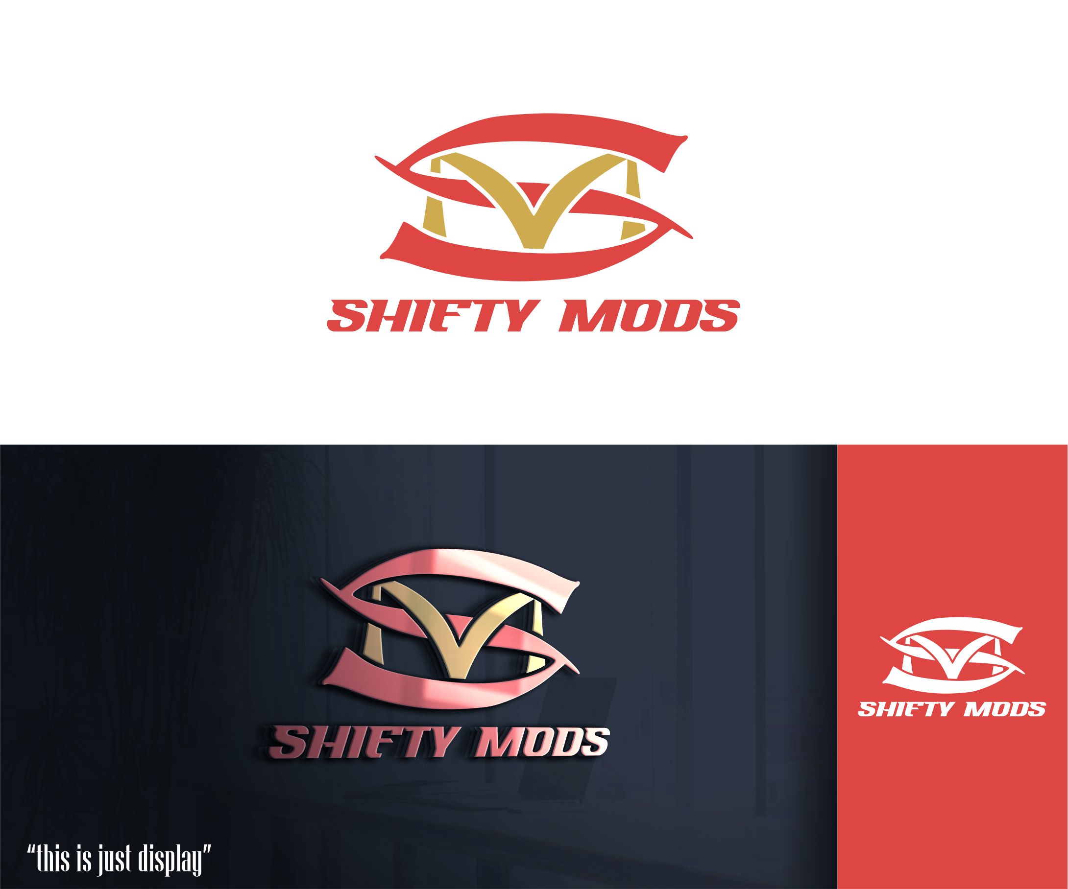 Diseño de Logo por alkaline para Shifty Mods | Diseño #33346877