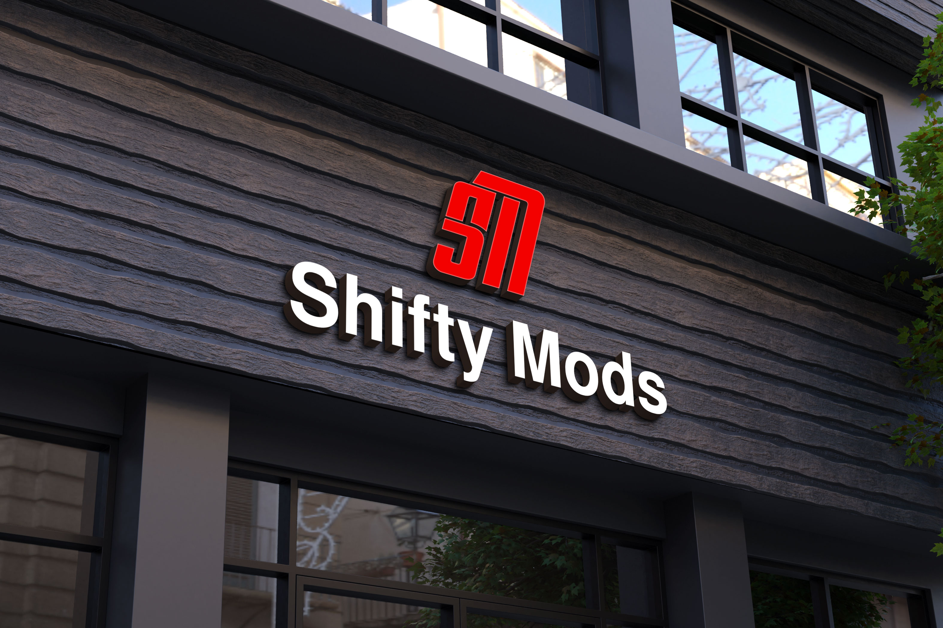 Logo Design by Kavth for Shifty Mods | Design #33380761
