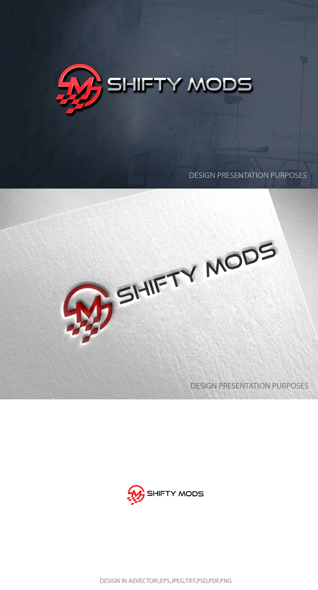 Design de Logo par zebronicgraphic pour Shifty Mods | Design #33349399