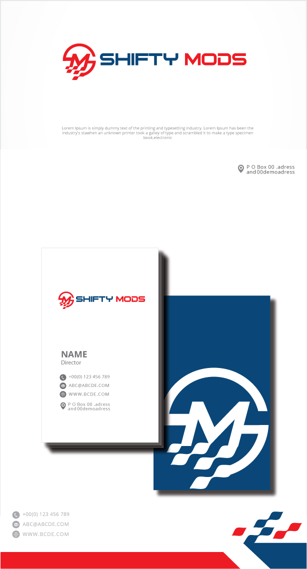 Logo-Design von zebronicgraphic für Shifty Mods | Design #33368870