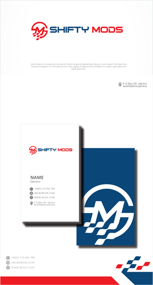 Design de Logo par zebronicgraphic pour Shifty Mods | Design : #33368870