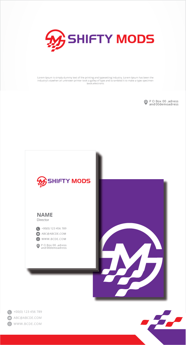 Logo Design by zebronicgraphic for Shifty Mods | Design #33368876