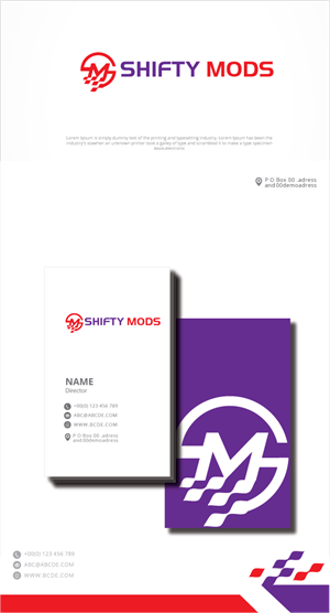 Design de Logo par zebronicgraphic pour Shifty Mods | Design : #33368876