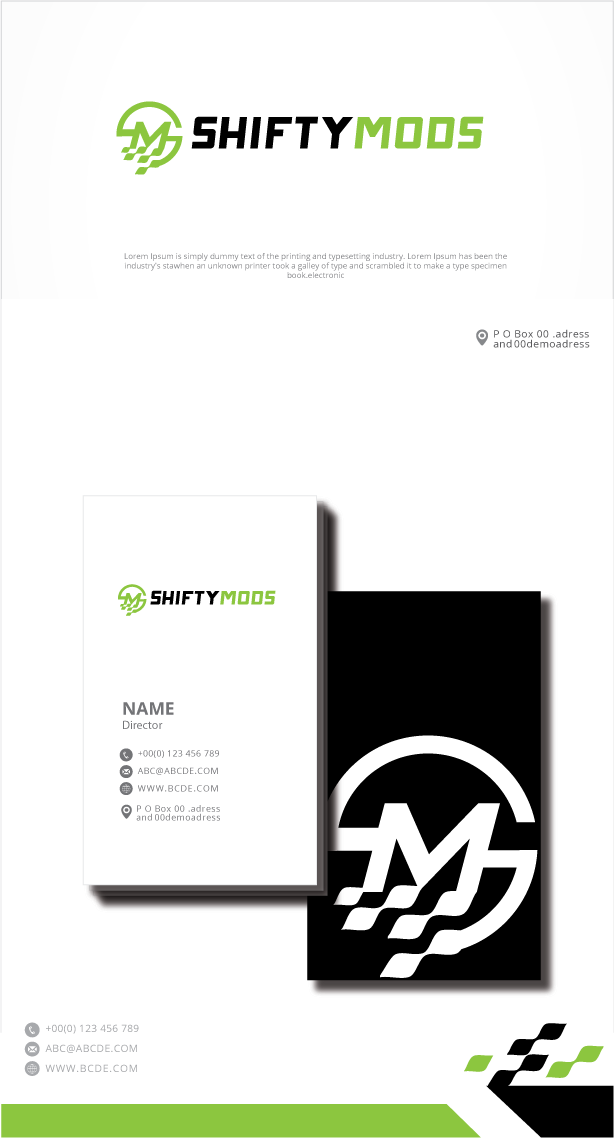 Logo Design by zebronicgraphic for Shifty Mods | Design #33368877
