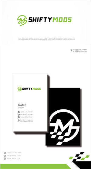 Design de Logo par zebronicgraphic pour Shifty Mods | Design : #33368877