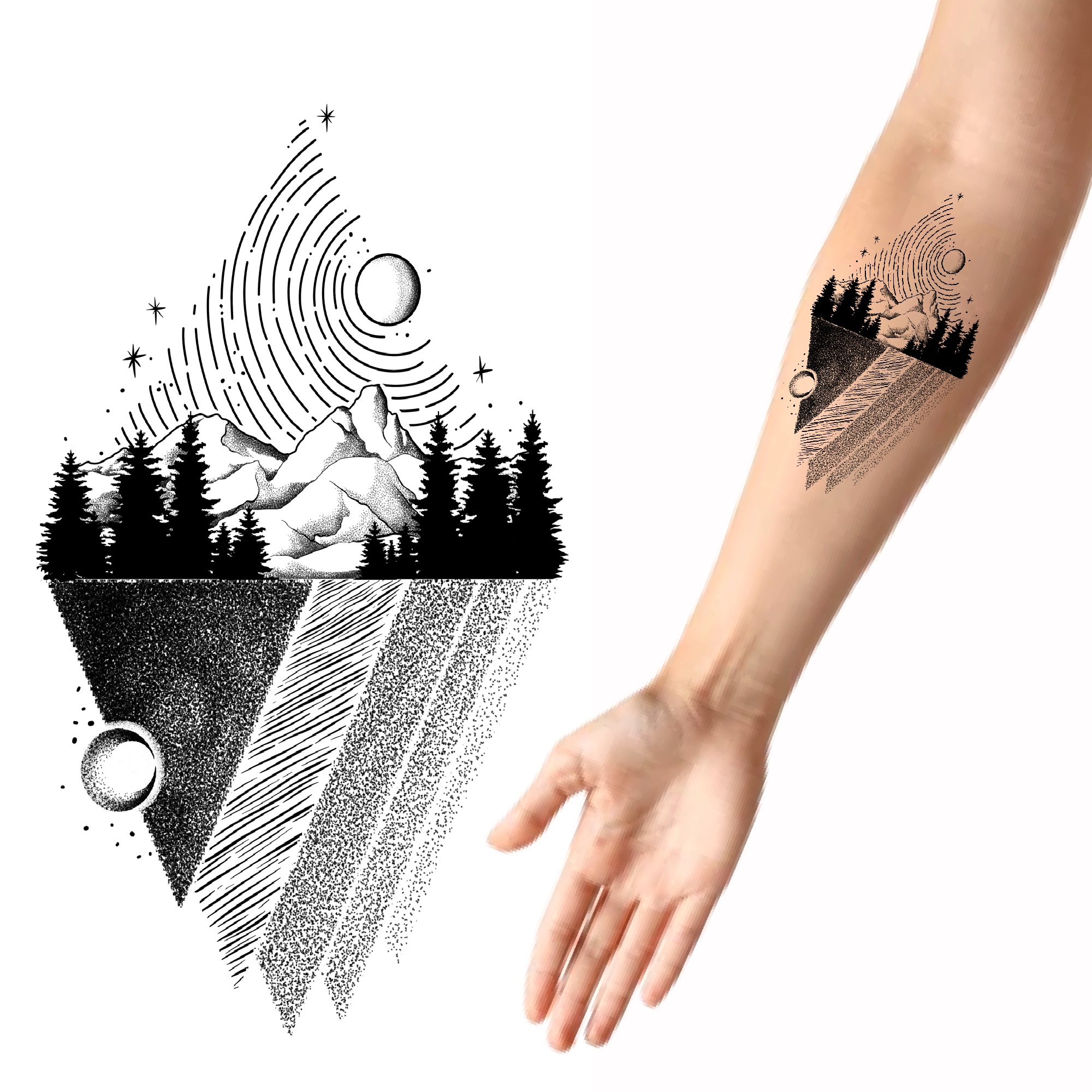 Tattoo Design by bangkat for this project | Design #33451899