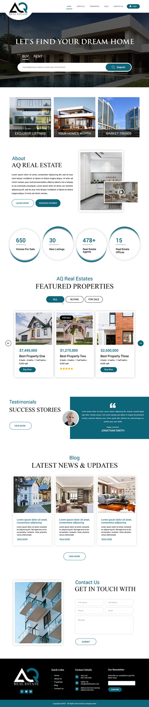 Web Design par Creations Box 2015 pour ONEELEVEN | Design #33367072