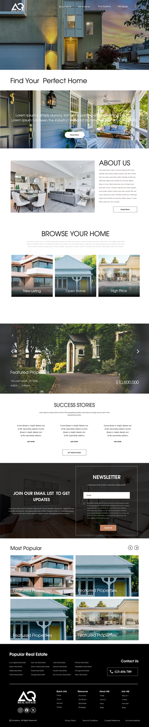 Web Design by GraphicSujit for ONEELEVEN | Design: #33369396