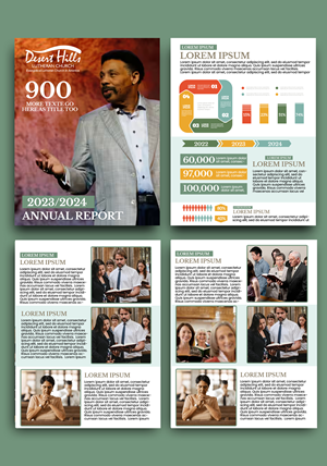 Newsletter Design by nguruzzdng for Desert Hills Lutheran Church | Design: #33360157