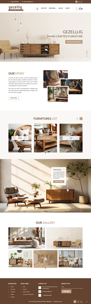Web Design by pb for ONEELEVEN | Design: #33363288