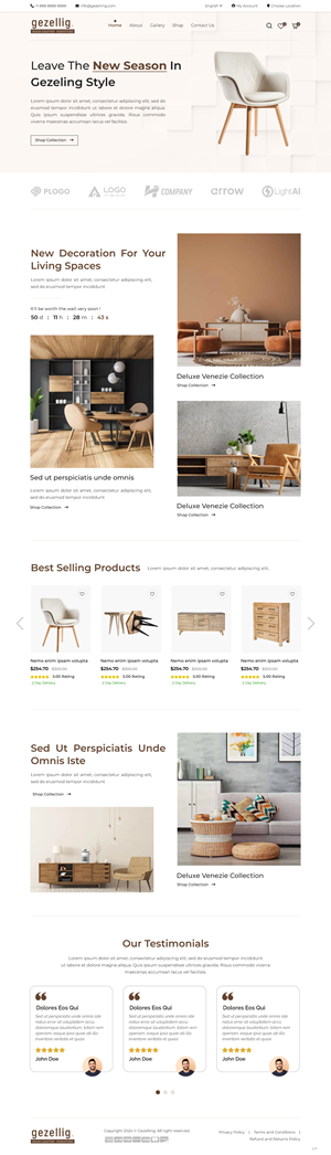 Web Design by pb for ONEELEVEN | Design: #33363318