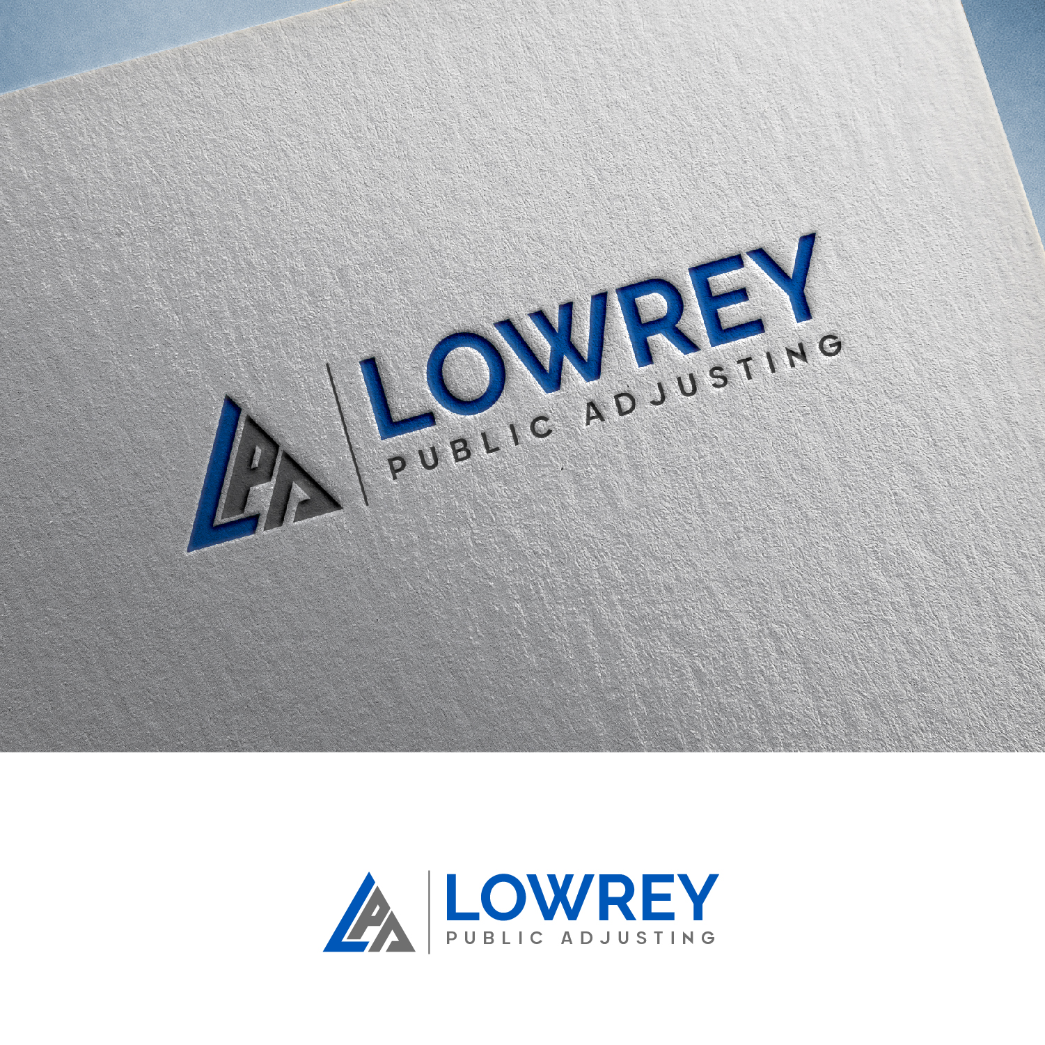 Logo-Design von S.H Designs für Lowrey Public Adjusting | Design #33354403