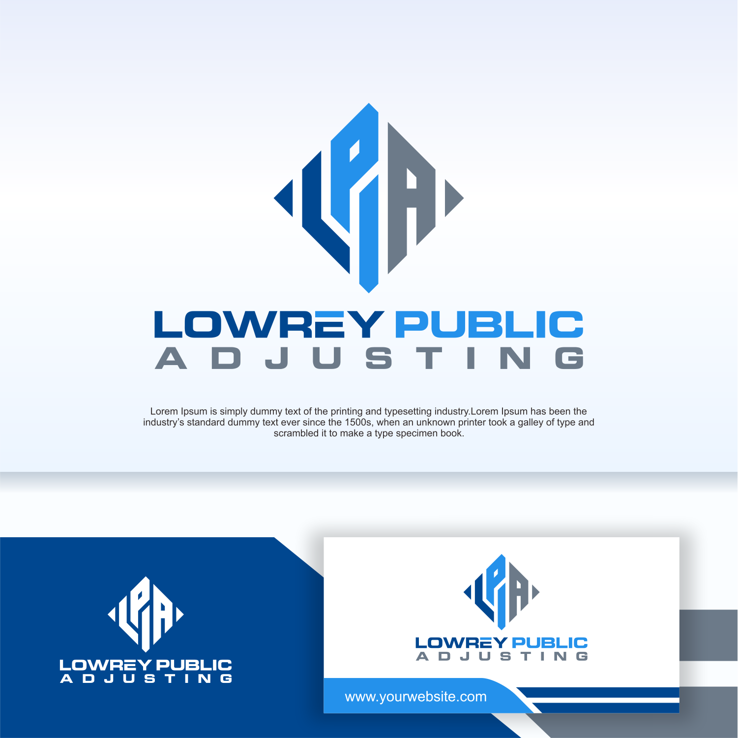 Logo-Design von Apache Kretek für Lowrey Public Adjusting | Design #33357983