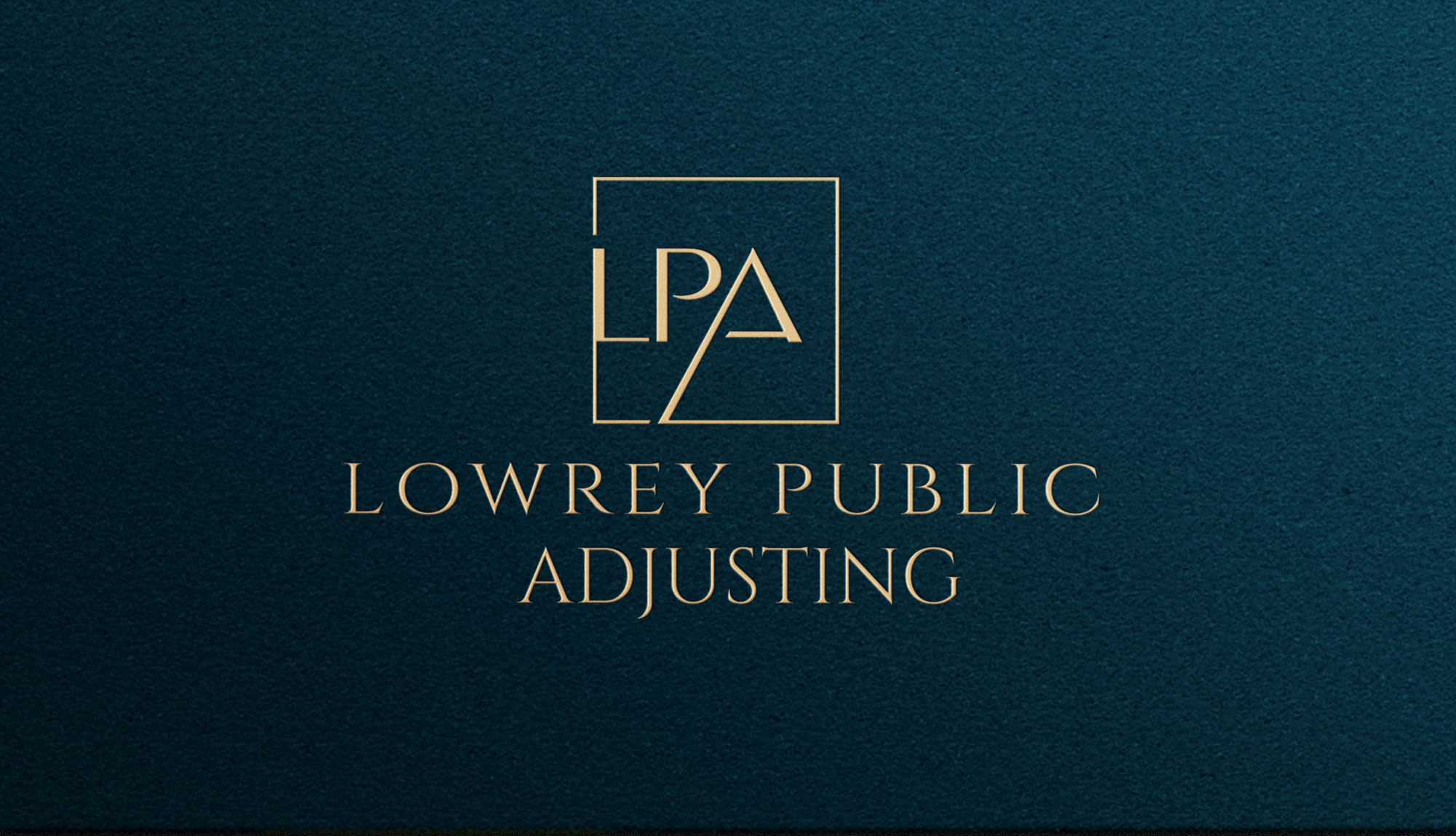 Diseño de Logo por zeykan para Lowrey Public Adjusting | Diseño #33381006