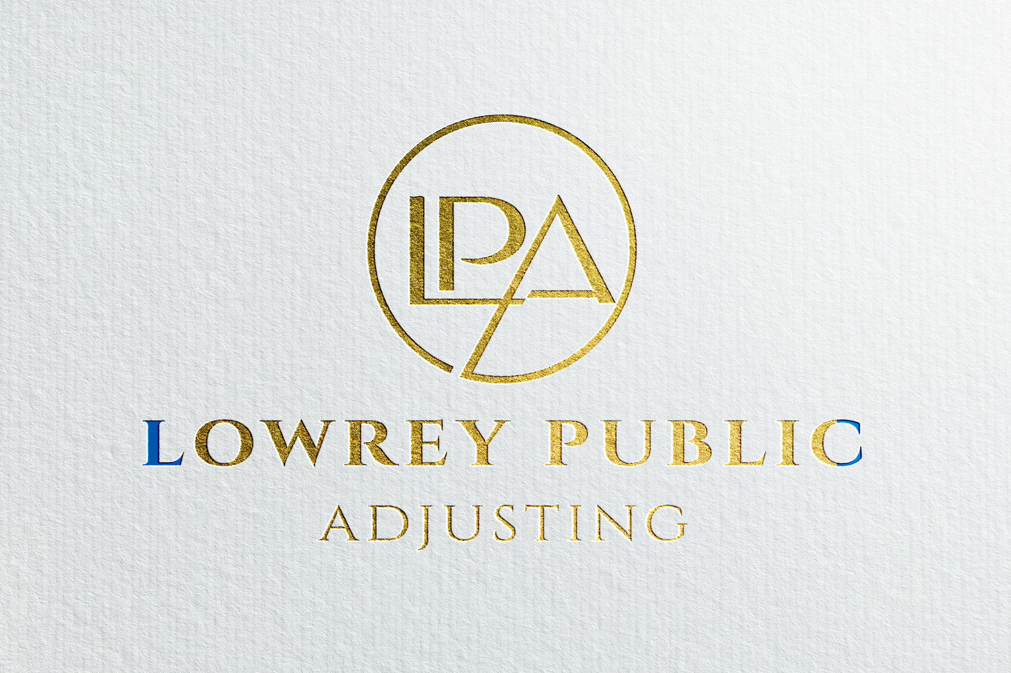 Logo-Design von zeykan für Lowrey Public Adjusting | Design #33381211
