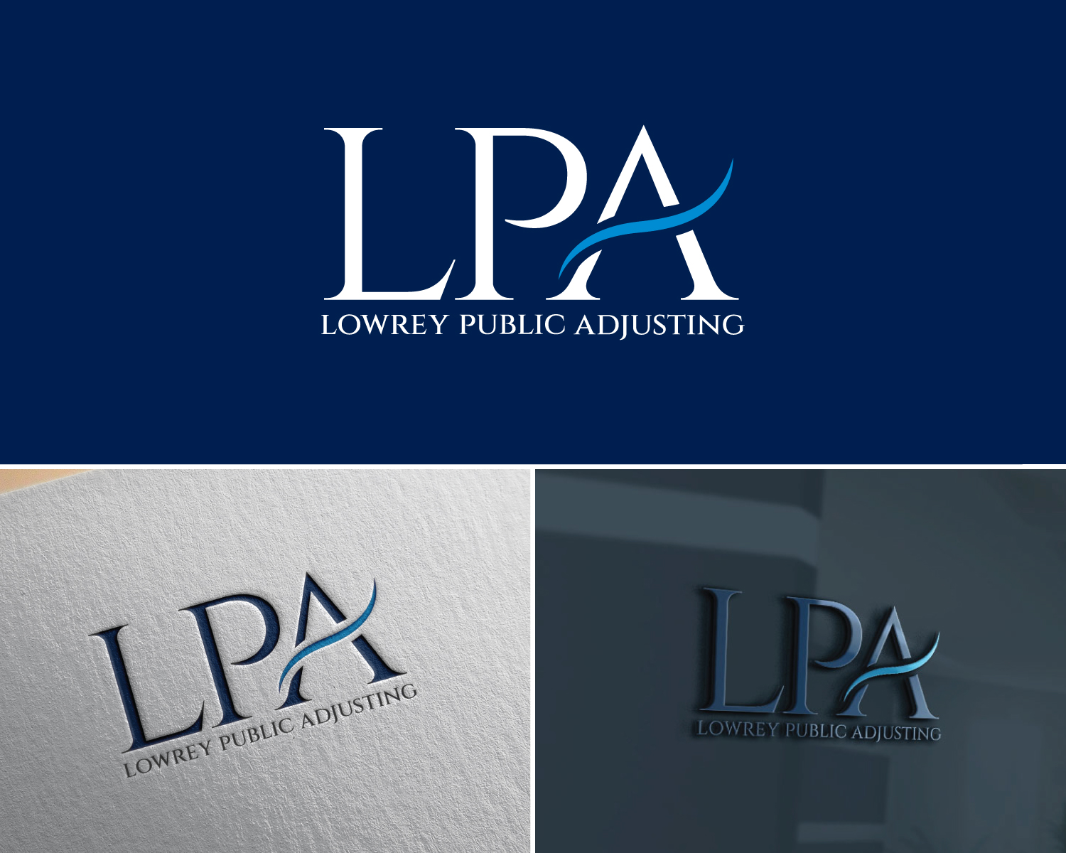 Logo-Design von Atec für Lowrey Public Adjusting | Design #33357245