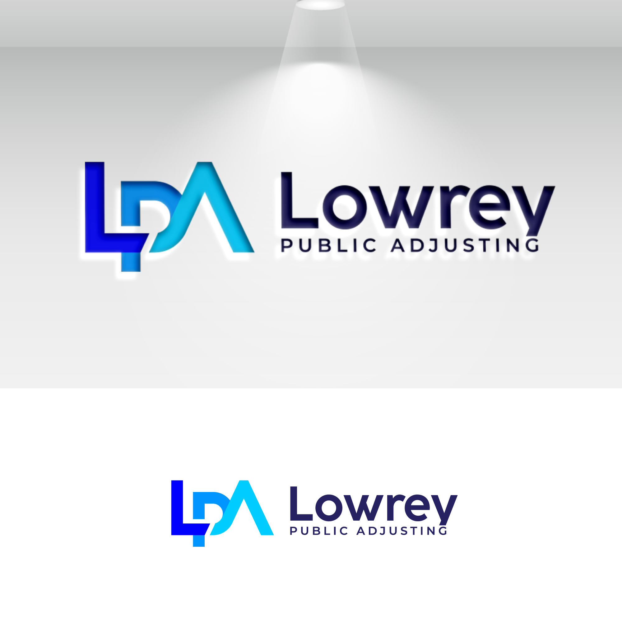 Logo Design by UMBRA Designs for Lowrey Public Adjusting | Design #33351699