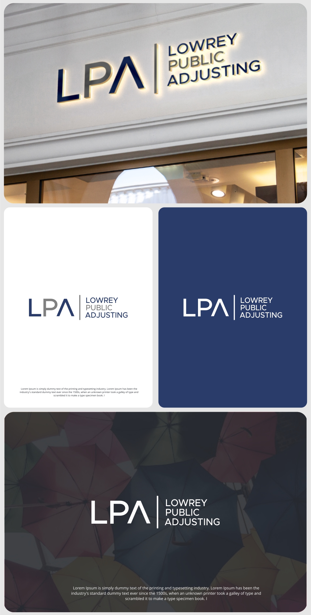 Logo-Design von SigmaStudio für Lowrey Public Adjusting | Design #33353971