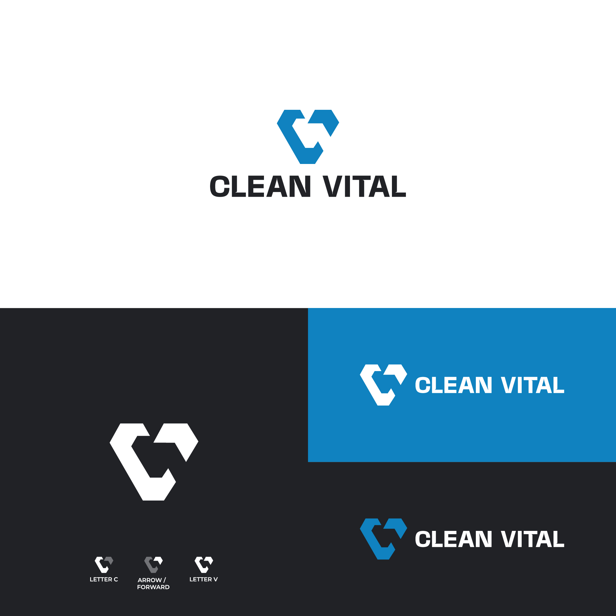 Logo Design by Think Tank Design for Clean Vital | Design #33361312