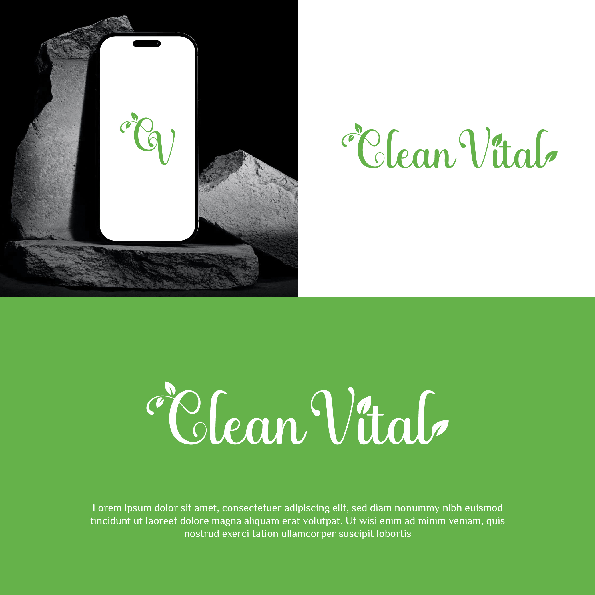 Diseño de Logo por victipedia para Clean Vital | Diseño #33364008