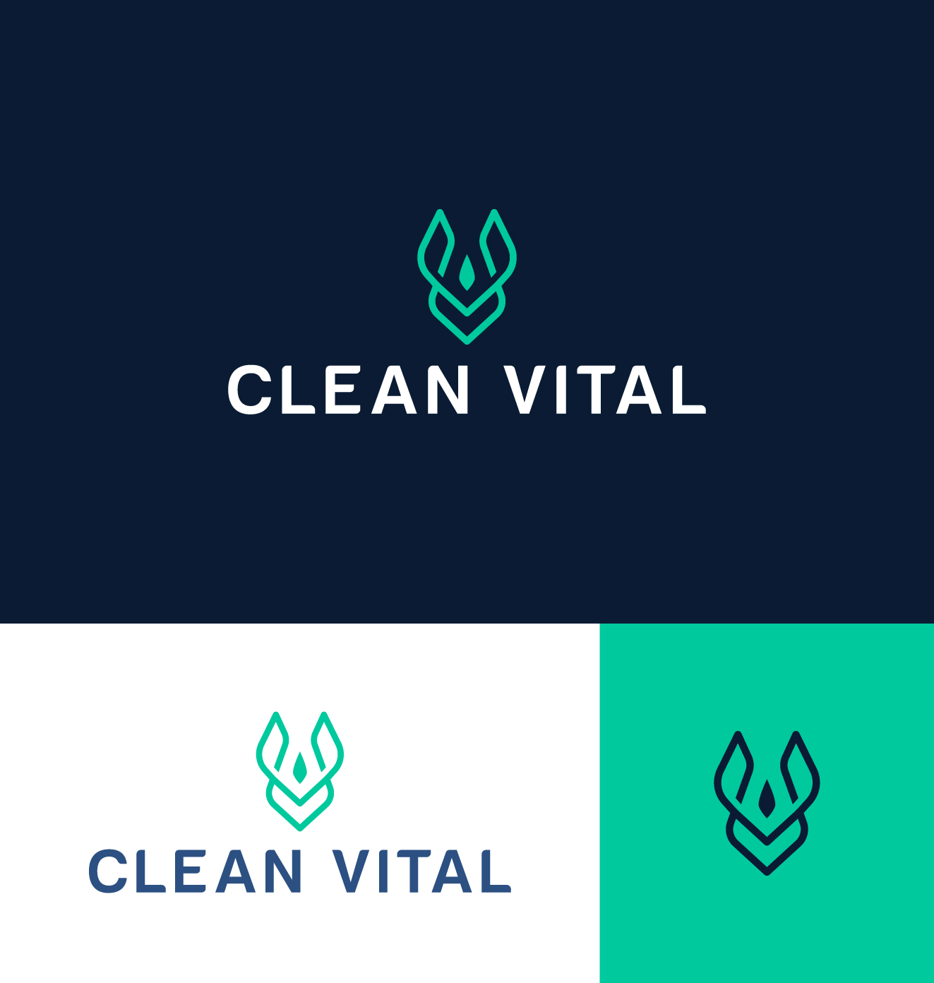 Diseño de Logo por The Lion Studios para Clean Vital | Diseño #33355064