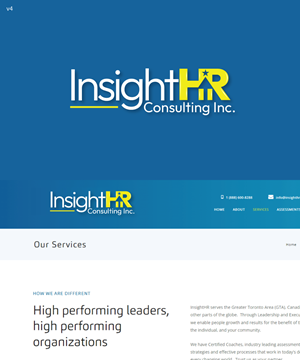 Diseño de Logo por rgb01 para InsightHR Consulting Inc. | Diseño: #33358080