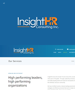 Diseño de Logo por rgb01 para InsightHR Consulting Inc. | Diseño: #33358081