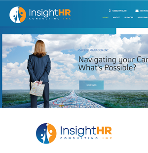 Logo Design by 99 Art.. for InsightHR Consulting Inc. | Design: #33355820