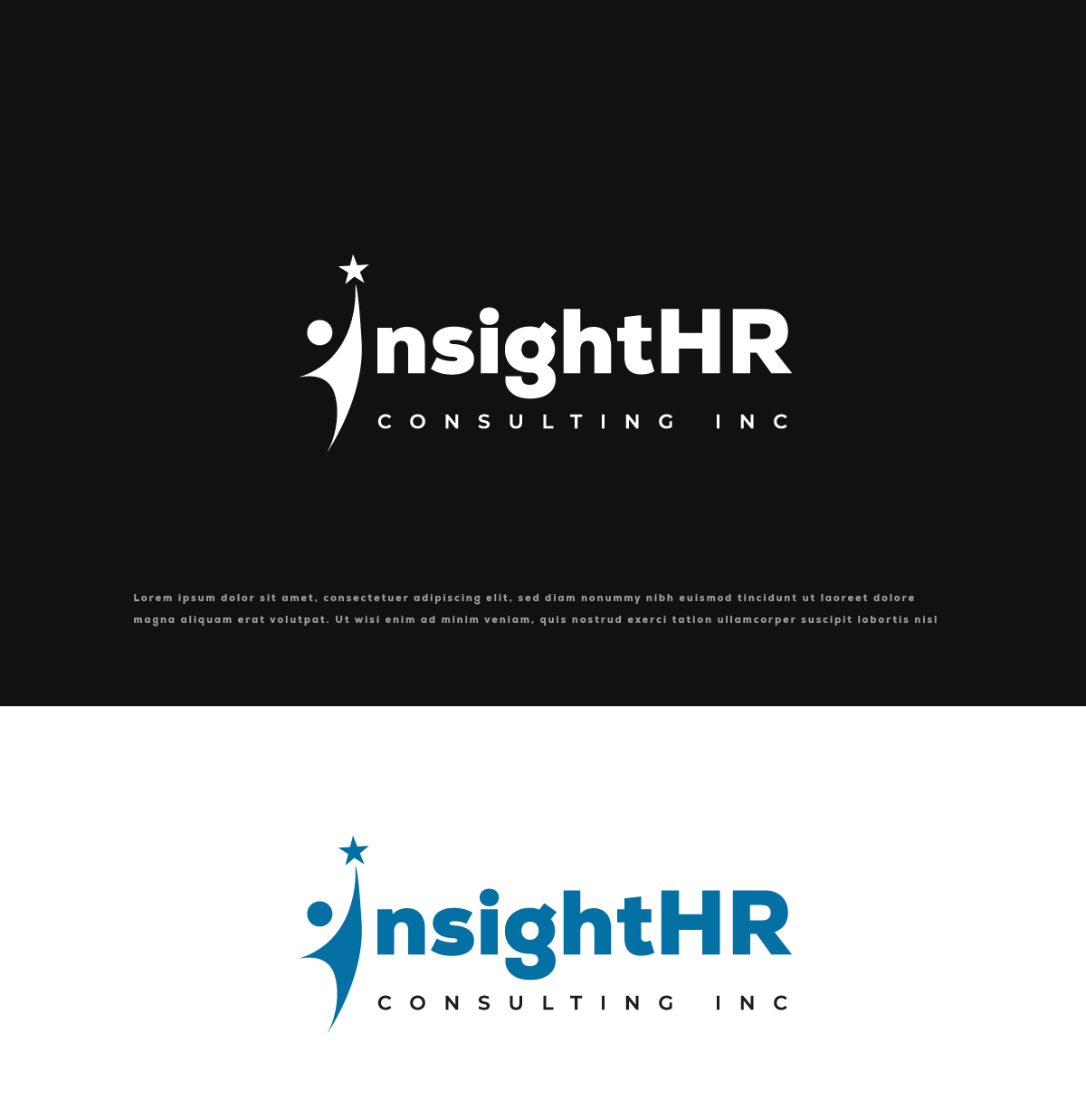 Logo Design by 99 Art.. for InsightHR Consulting Inc. | Design #33359650
