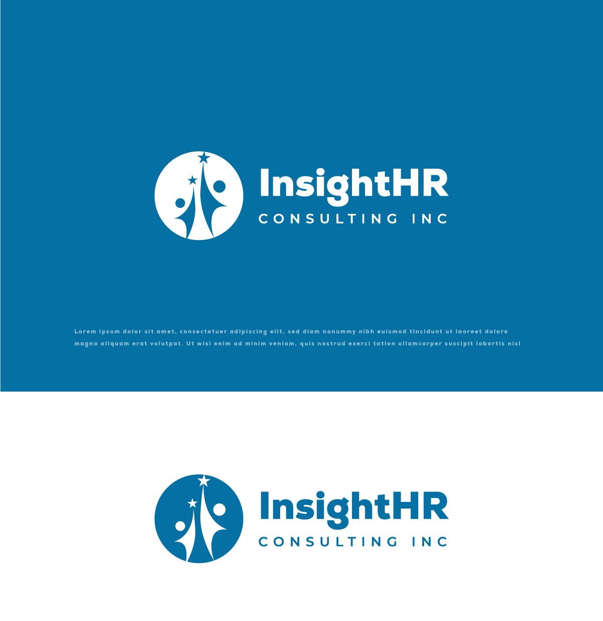 Logo Design by 99 Art.. for InsightHR Consulting Inc. | Design #33359652