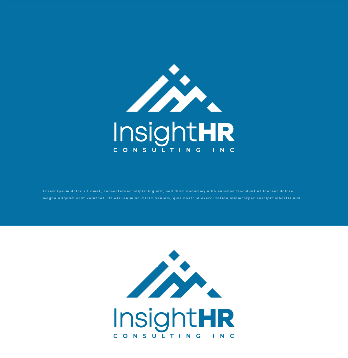 Logo Design by 99 Art.. for InsightHR Consulting Inc. | Design #33359854
