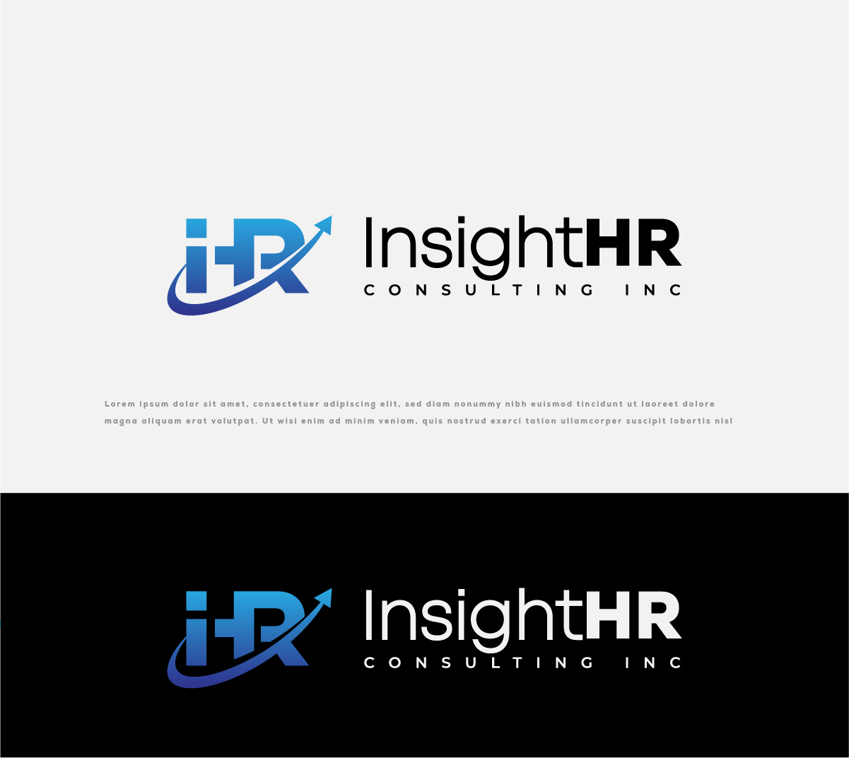 Logo-Design von 99 Art.. für InsightHR Consulting Inc. | Design #33360123