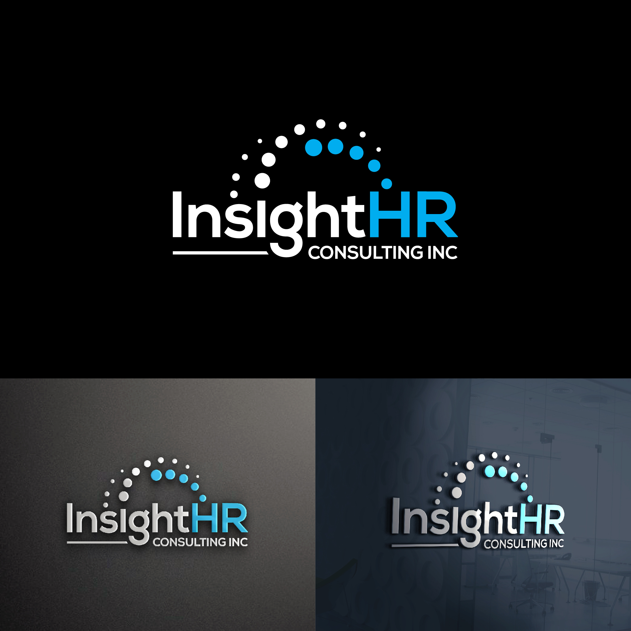 Logo Design by designer profile for InsightHR Consulting Inc. | Design #33356980