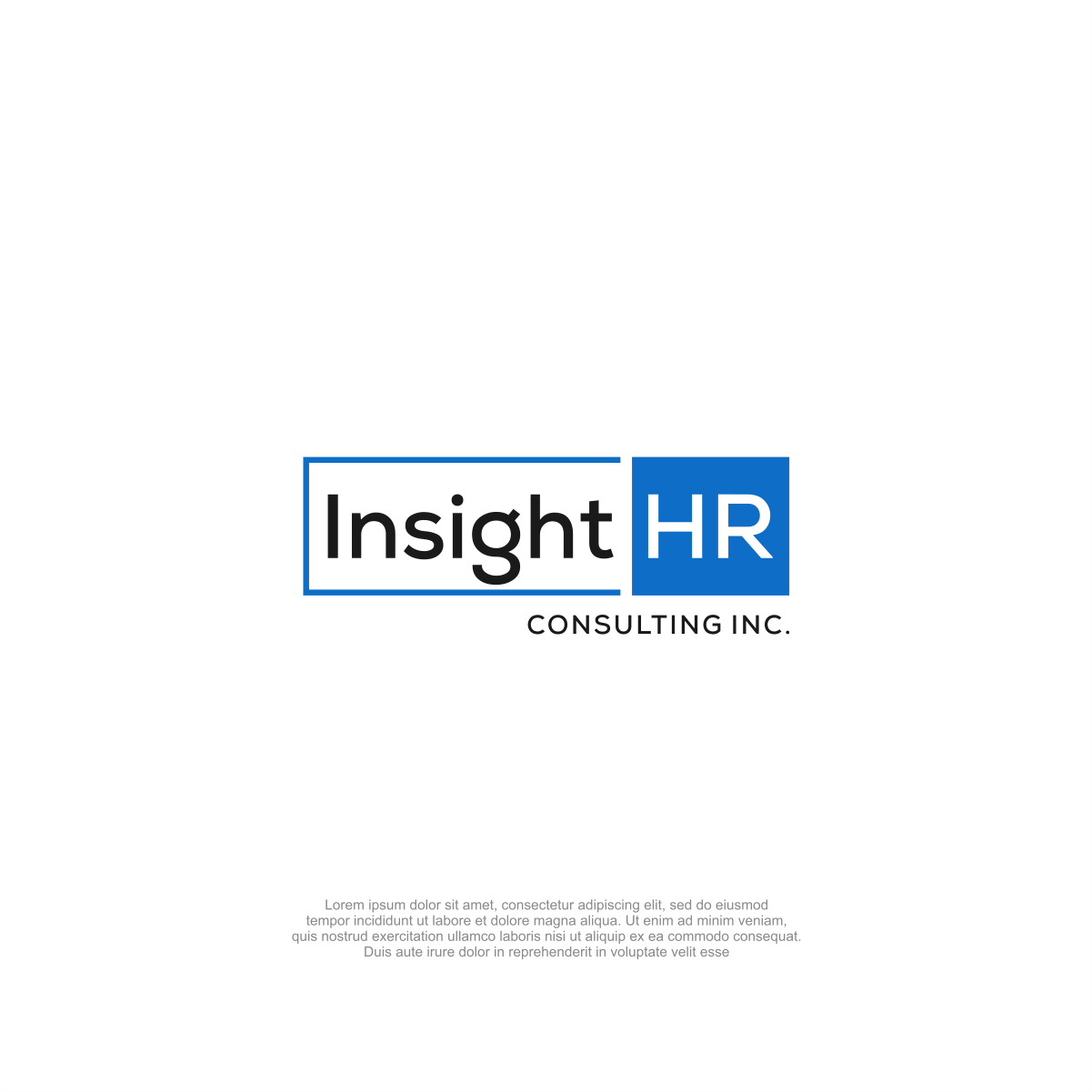 Diseño de Logo por Grafie para InsightHR Consulting Inc. | Diseño #33357505