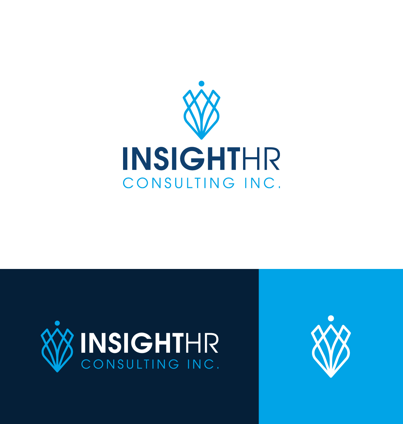 Logo-Design von The Lion Studios für InsightHR Consulting Inc. | Design #33357279