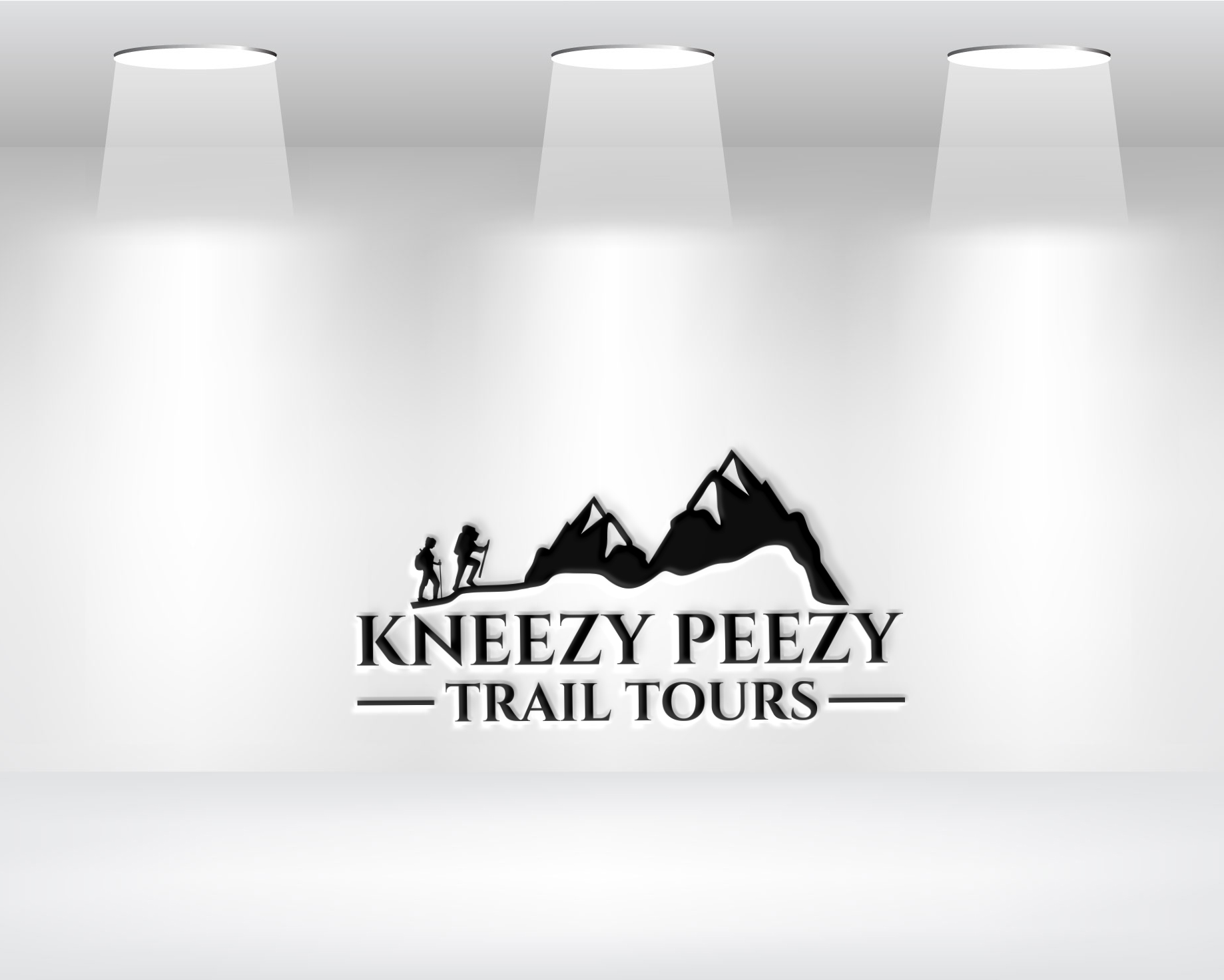 Logo-Design von Daniel Khan für Kneezy Peezy Trail Tours | Design #33383002