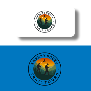 Logo-Design von cah awu für Kneezy Peezy Trail Tours | Design: #33361909