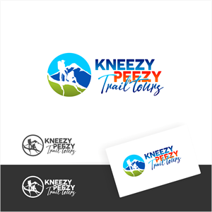 Logo-Design von Arham Hidayat für Kneezy Peezy Trail Tours | Design #33378618