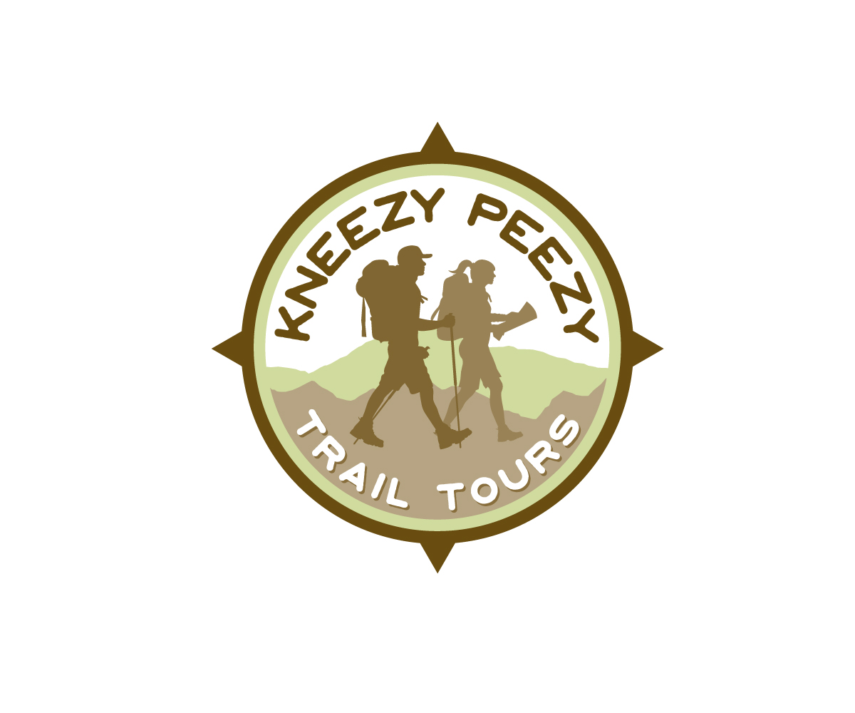 Logo Design by Buck Tornado for Kneezy Peezy Trail Tours | Design #33364334