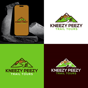 Logo-Design von victipedia für Kneezy Peezy Trail Tours | Design: #33369465