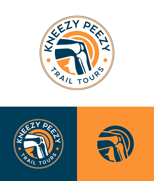 Logo-Design von debdesign für Kneezy Peezy Trail Tours | Design: #33361730