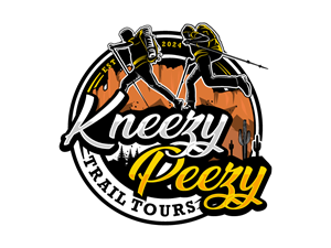 Logo-Design von Dream Logo Design für Kneezy Peezy Trail Tours | Design: #33367331