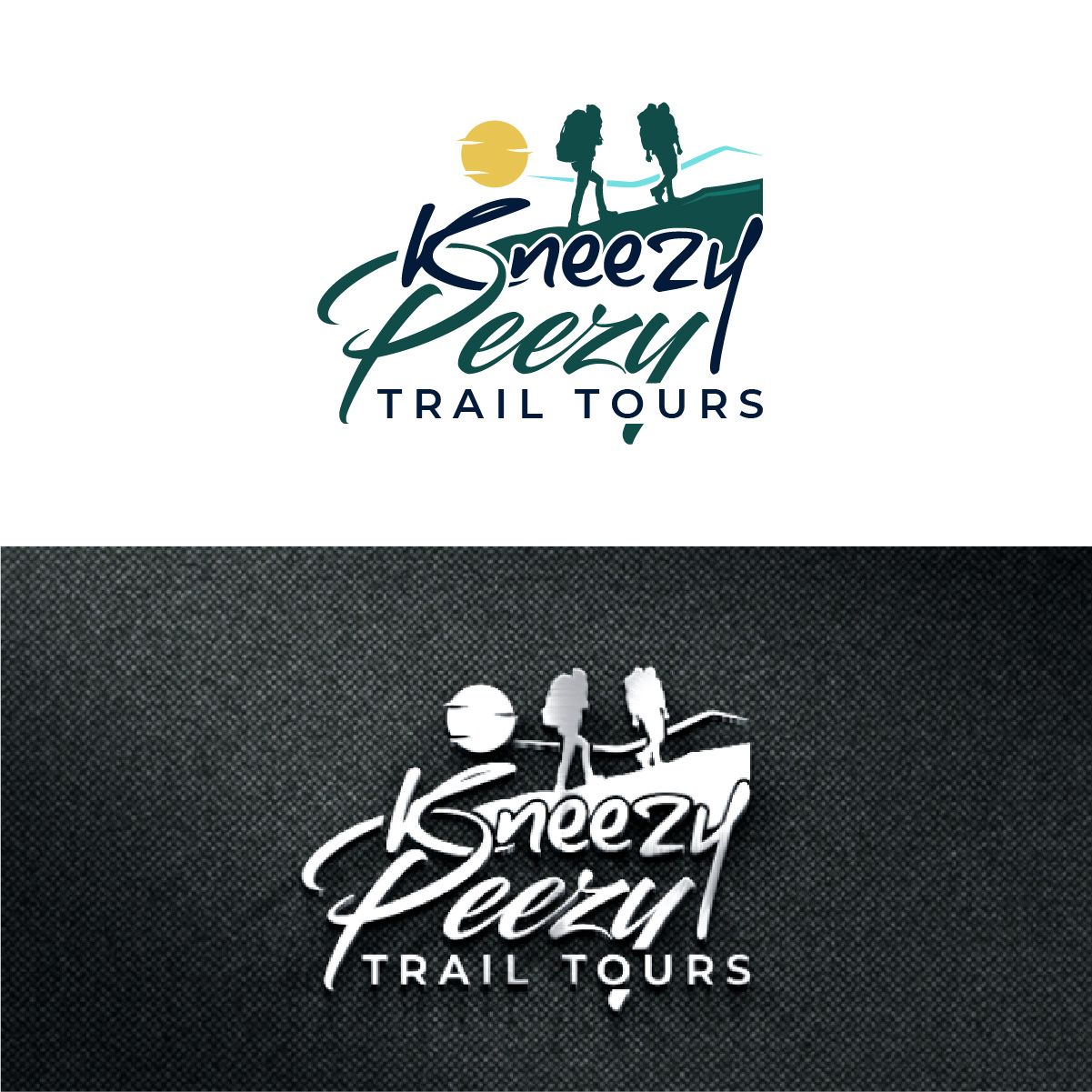 Logo-Design von fly  design für Kneezy Peezy Trail Tours | Design #33362957