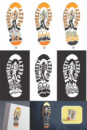Design de Logo par Doddy.K.Insani pour Kneezy Peezy Trail Tours | Design : #33404030