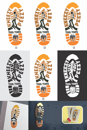Design de Logo par Doddy.K.Insani pour Kneezy Peezy Trail Tours | Design : #33409046
